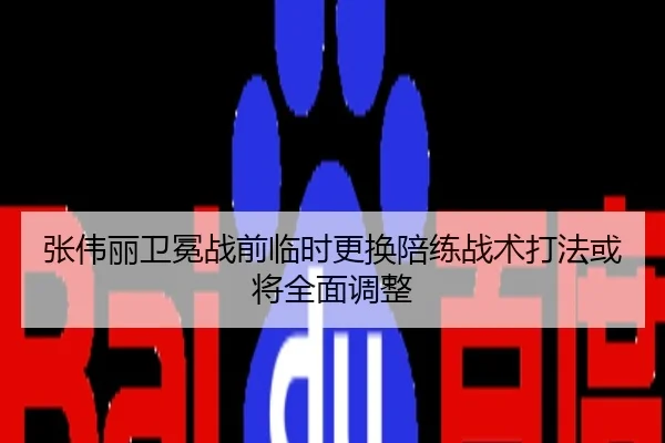 张伟丽卫冕战前临时更换陪练战术打法或将全面调整